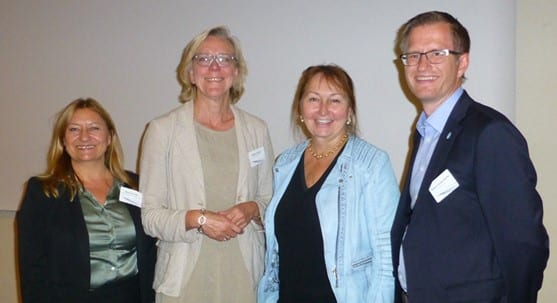 Anne Karin Olli, Elsbeth Tronstad, Gunn Marit Helgesen og Robert C. Nordlie