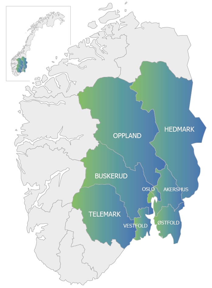 Høringsuttalelse fra Østlandssamarbeidet vedr. ekspertutvalgets rapport