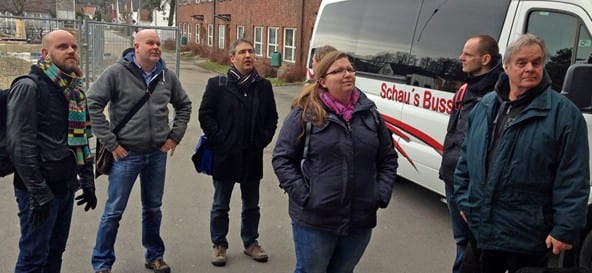 6 personer fra Schleswig–Holstein på studiebesøk på Østlandssamarbeidet