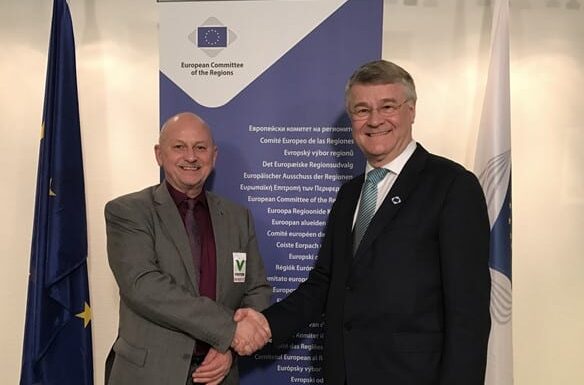 BSSSC formann Roger Ryberg i møte med President i EUs Regionkomite