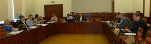 Personer på styremøte i BSSSC i Gdansk, Polen