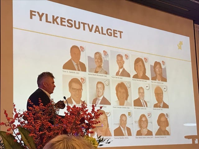 Odd Inge Mjøen holder presentasjon