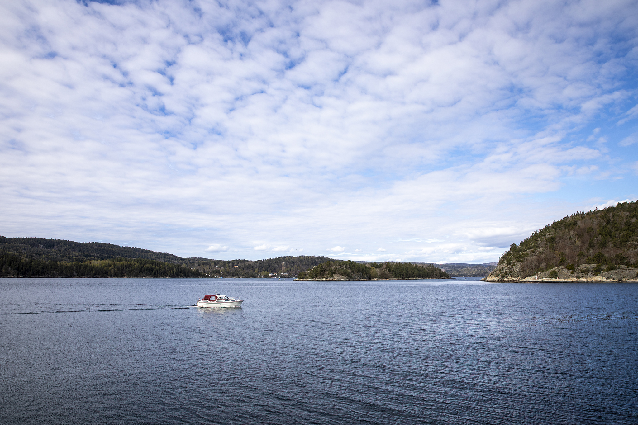 Båt i Oslofjorden